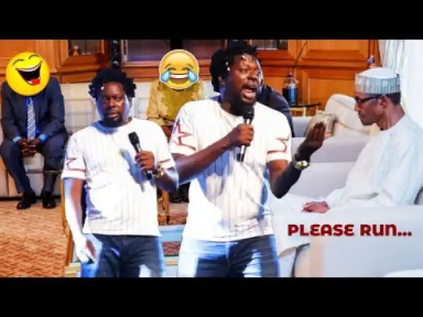 Video: Klint The Drunk Blasts Nigerian Politicians & Pres. Buhari On The Stage